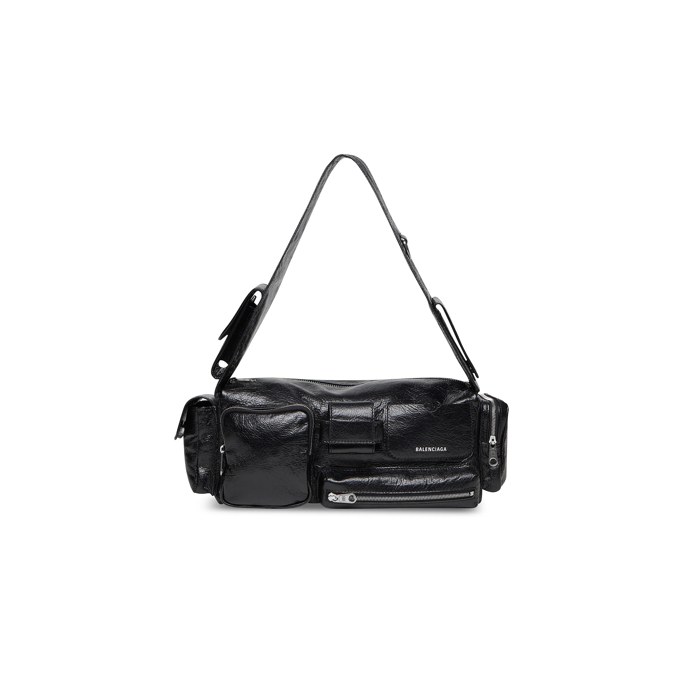 ba*len*cia*ga S*perbusy sling bag small in black 702167210c81000 (36*15*13cm)